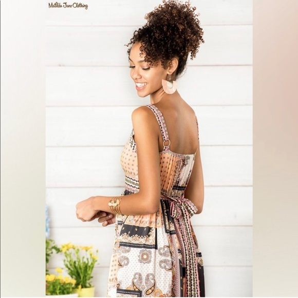 Matilda Jane Perfect Paisley Maxi Dress Patchwork - Picture 5 of 11